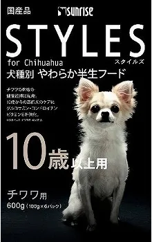 商品 スタイルズ チワワ用 10歳以上用 600g 画像
