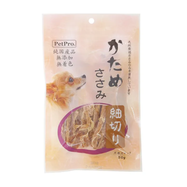 商品 ペットプロ 純国産かためささみ細切り 画像