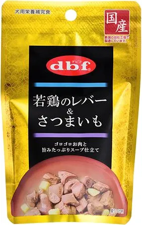 商品 デビフ 若鶏のレバー&さつまいも 100g 画像