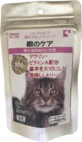商品 ヴォイス 猫にやさしいトリーツ 眼のケア 20g 画像