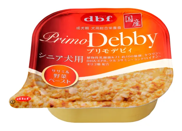 商品 プリモデビィ シニア犬用 ササミ&野菜ペースト 95g 画像