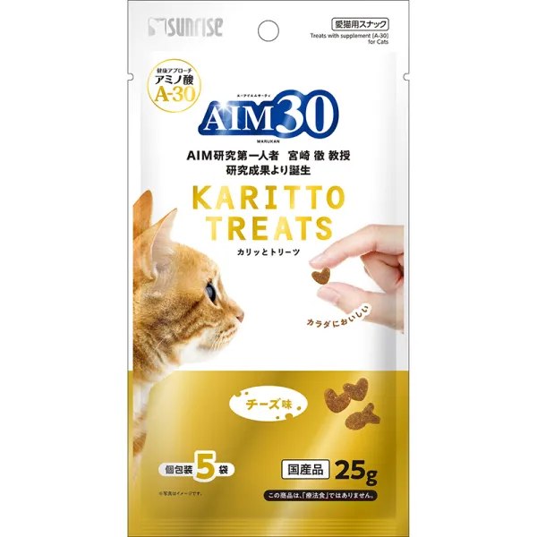 商品 サンライズ AIM30 カリッとトリーツ チーズ味 5g×5袋 画像