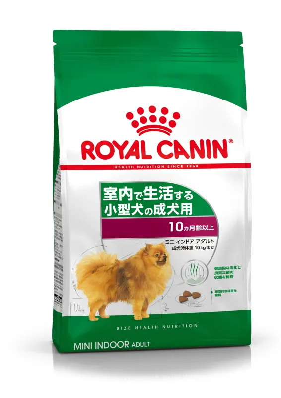 商品 ロイヤルカナン ミニ インドア アダルト 小型犬成犬用 画像