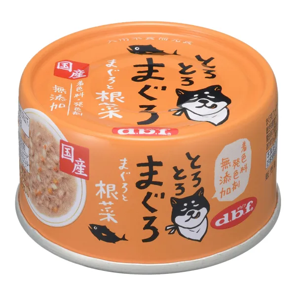 商品 デビフ とろとろまぐろ まぐろと根菜 60g 画像