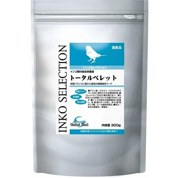 商品 インコセレクション トータルペレット 300g 画像