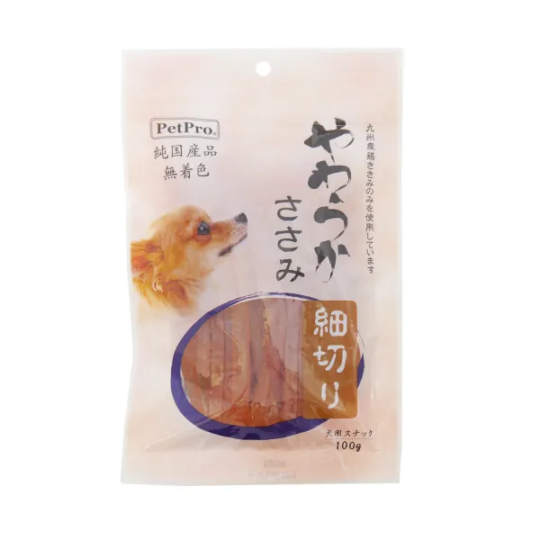 商品 ペットプロ 純国産やわらかささみ細切り 画像