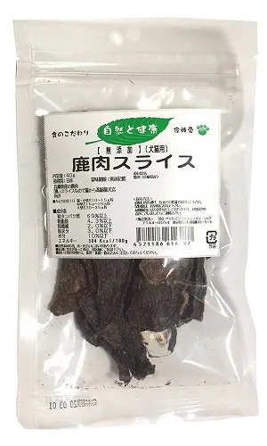商品 無添加 鹿肉スライス 40g 画像