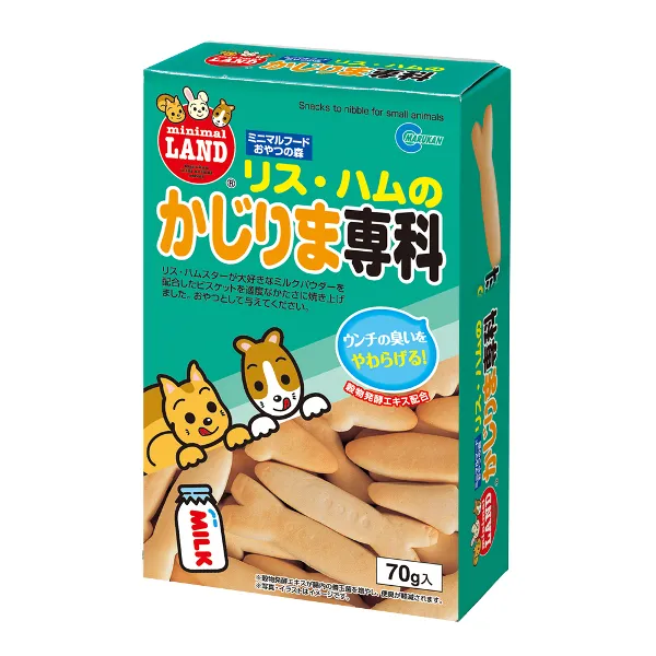 商品 マルカン リス・ハムのかじりま専科 70g 画像