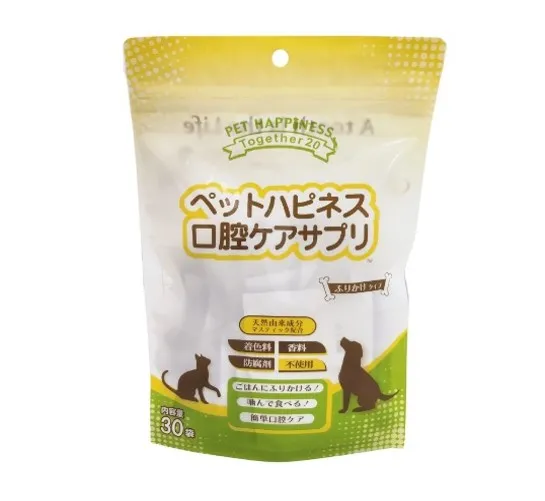 商品 ソーシン ペットハピネス 口腔ケアサプリ 1.5g×30包 画像