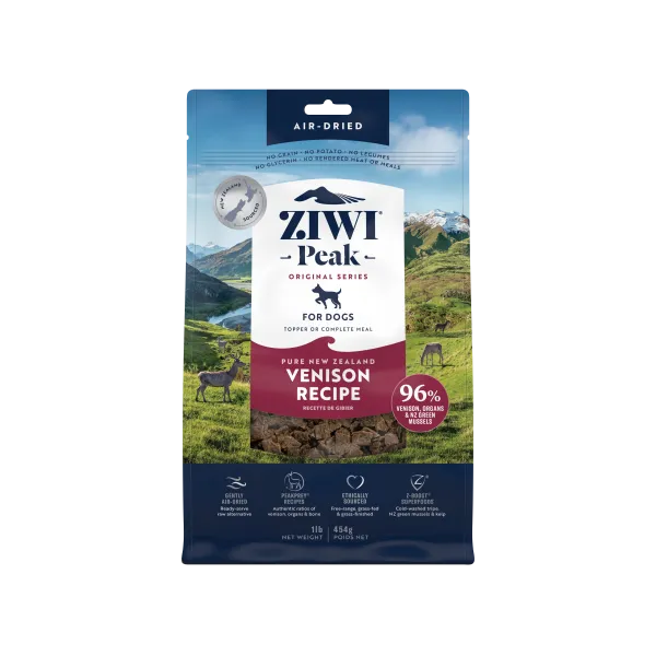 商品 ZiwiPeak エアドライ・ドッグフード ベニソン (鹿肉) 画像