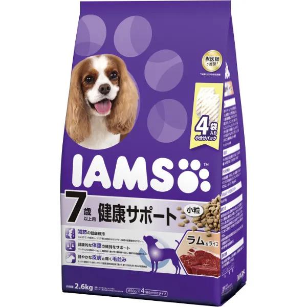 商品 アイムス 7歳以上用 健康サポート ラム&ライス 画像