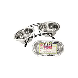 商品 ペットのツイン食器 犬猫用 S 画像