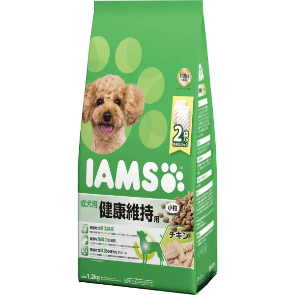 商品 アイムス 成犬用 健康維持用 チキン 画像
