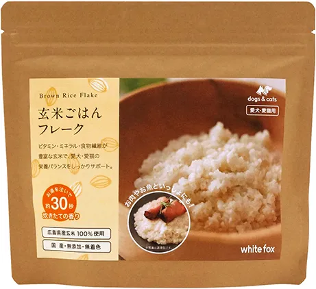 商品 ホワイトフォックス プレミックス 玄米ごはんフレーク 100g 画像