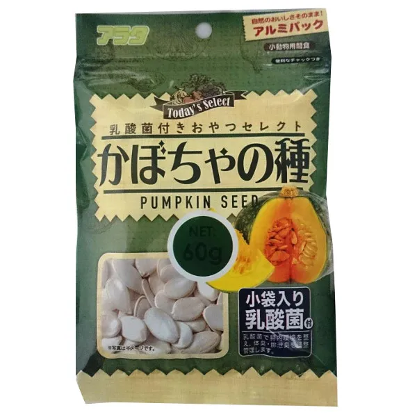 商品 アラタ 乳酸菌付きおやつセレクト かぼちゃの種 画像