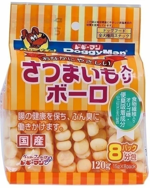 商品 ドギーマン さつまいも入りボーロ 画像