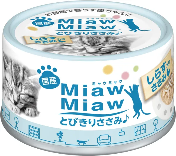 商品 MiawMiaw とびきりささみ しらす入りささみ 画像