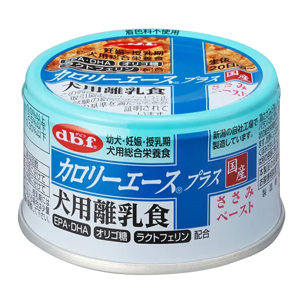 商品 デビフ カロリーエースプラス 犬用離乳食 ささみペースト 85g 画像