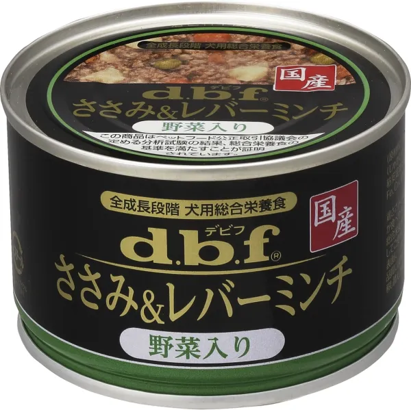 商品 デビフ ささみ&レバーミンチ 野菜入り 150g 画像
