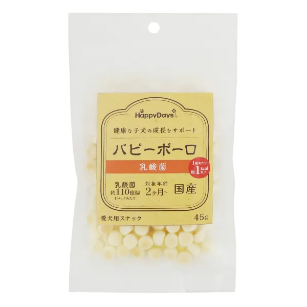 商品 HappyDays パピーボーロ 乳酸菌 画像