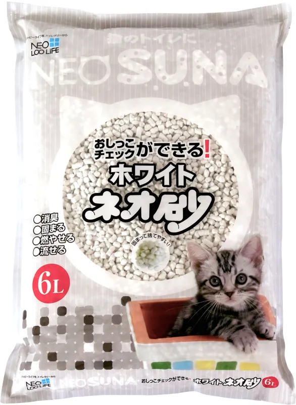 商品 ネオ砂 ホワイト 6L 画像