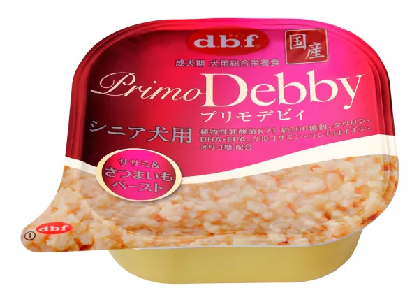 商品 プリモデビィ シニア犬用 ササミ&さつまいもペースト 95g 画像
