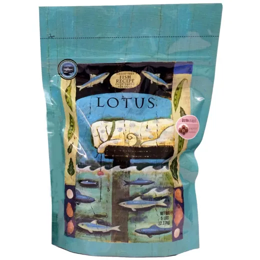 商品 ロータス グレインフリー フィッシュレシピ 小粒 画像