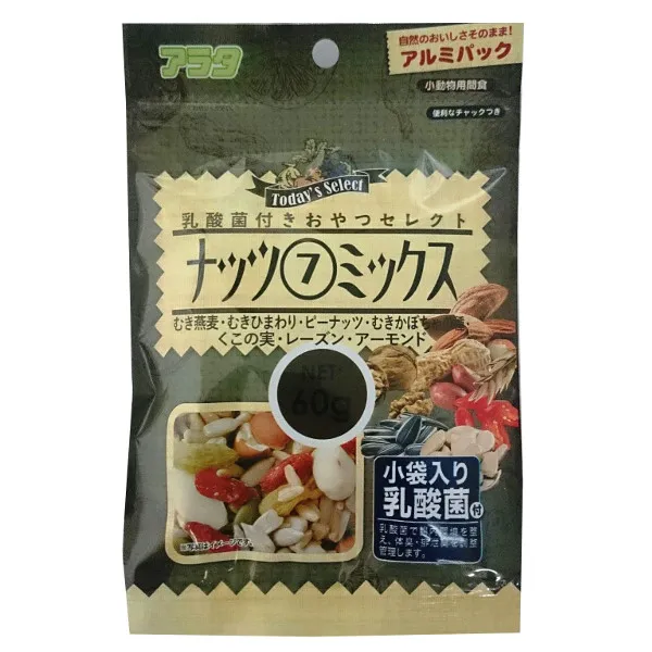 商品 アラタ 乳酸菌付きおやつセレクト ナッツ7ミックス 画像