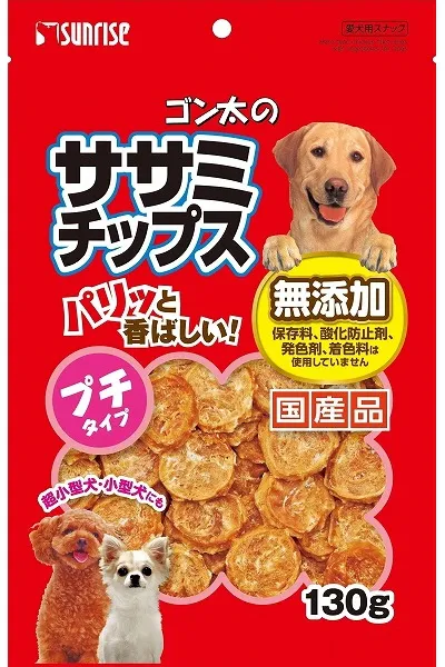 商品 ゴン太のササミチップス プチタイプ 画像