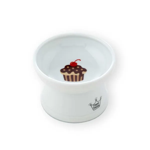 商品 猫壱 脚付フードボウル カップケーキ 画像