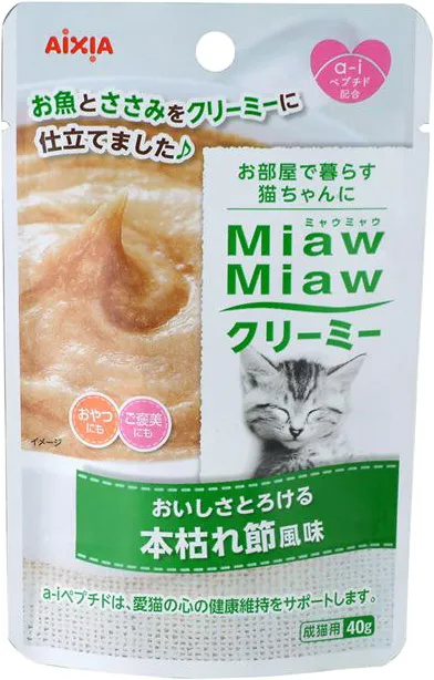 商品 MiawMiaw クリーミー 本枯れ節風味 画像