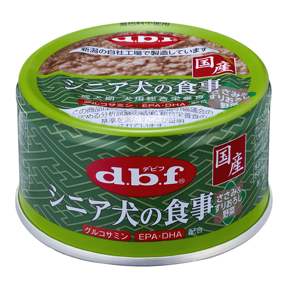 デビフ シニア犬の食事 ささみ&すりおろし野菜 85g | UGペット.com