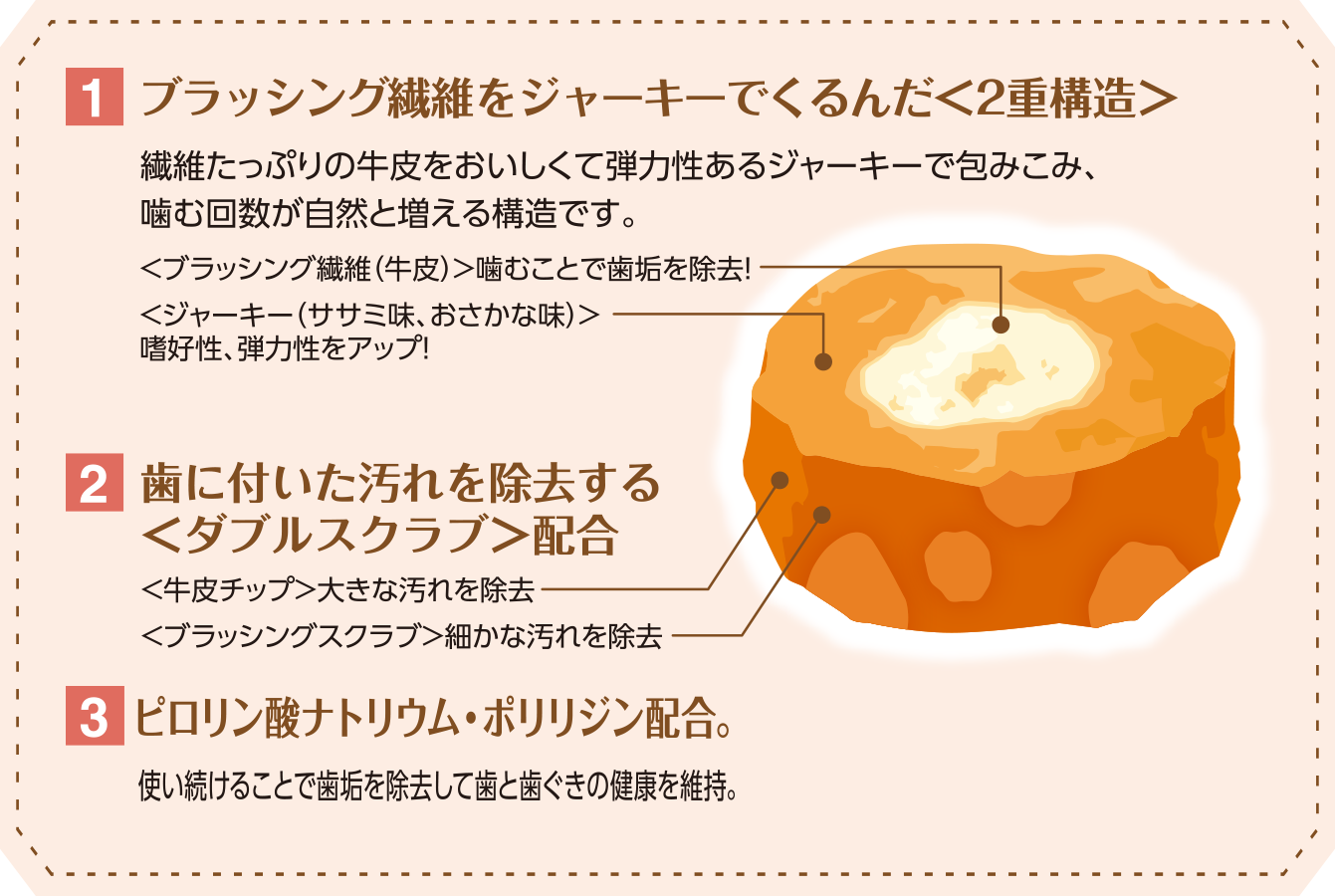 ペットキス オーラルケア説明