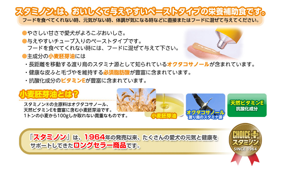チョイスプラス スタミノン説明2